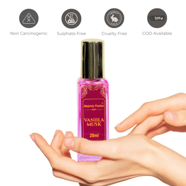 Vanilla musk and Cool water combo 20ml spray bottle - Image 5