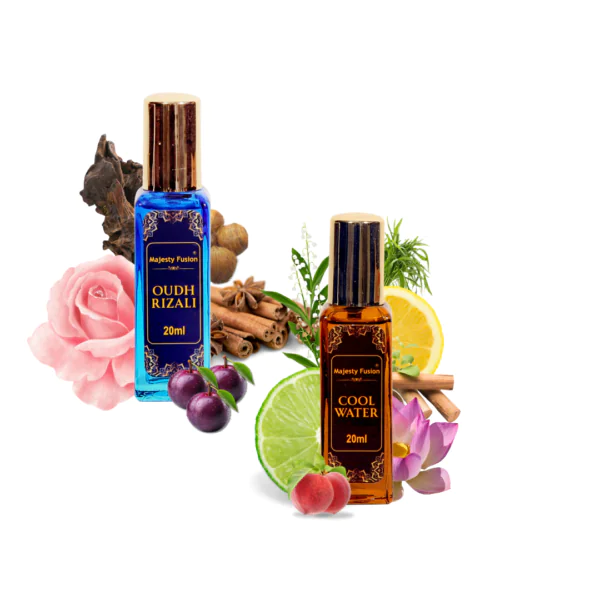 Oudh Rizali and Cool water 20ml spray perfume